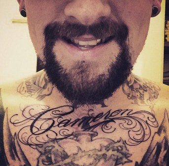 Benji Madden Tato Dadanya dengan Nama Cameron Diaz